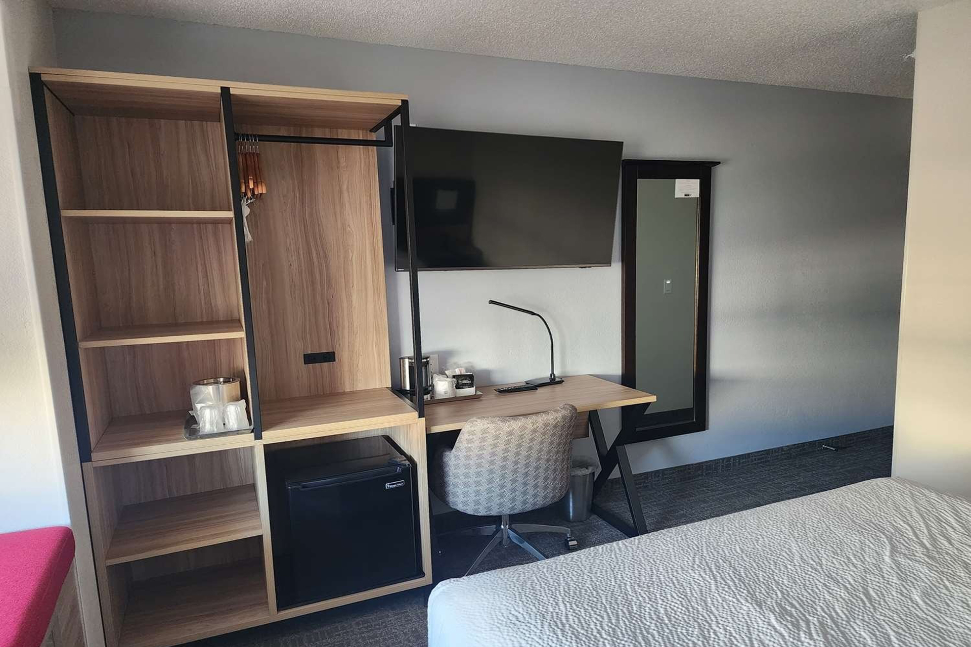Relaxing Hotel Room with Premium Amenities